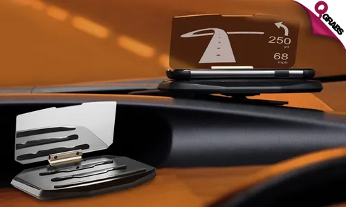 HUD Mobile Navigation Bracket for your Car Dashboard!